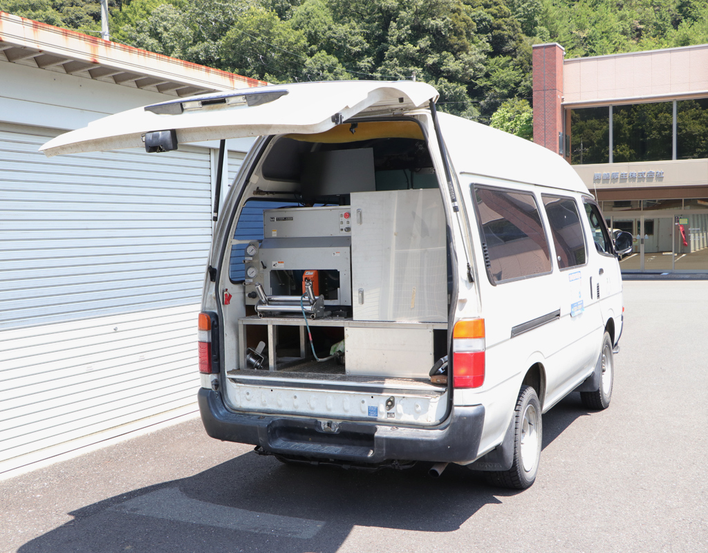 下水道管調査用TVカメラ車